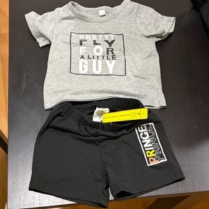 SHEIN Gray and Black Kids Matching Set Never Worn NWT
